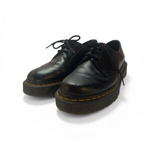 Dr. Martens Classic Style with Smooth Leather Platform Shoes